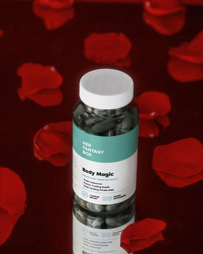 Say Goodbye to Odor with Body Magic Chlorophyll Pills - Detox, Freshen, and Support Healthy Skin!