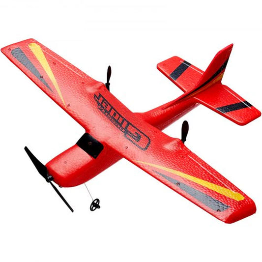 Elevate Your Playtime with the VEVOR EPP Foam RC Airplane - Complete with 2.4GHz Remote Control and Dual Batteries!