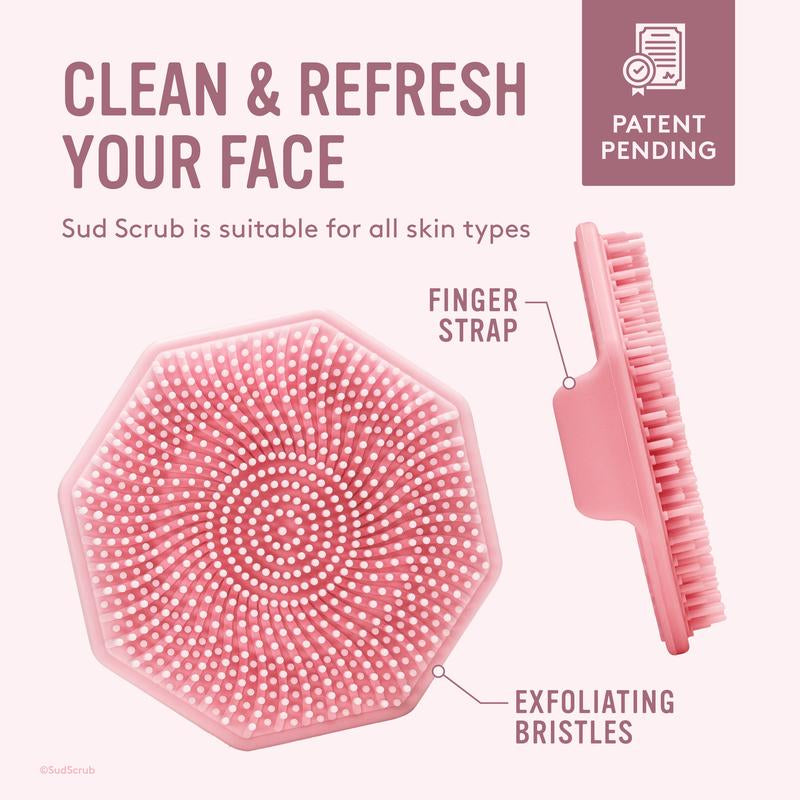 Revitalize Your Skin with Sud Scrub: The Ultimate Antimicrobial Silicone Face Scrubber for Gentle Exfoliation and Acne Control